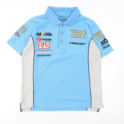 Rizla Suzuki Men's Blue XS Racing Polo Shirt