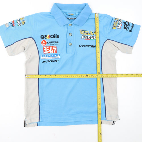 Rizla Suzuki Men's Blue XS Racing Polo Shirt