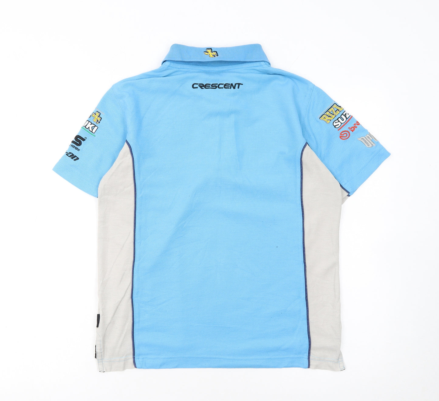 Rizla Suzuki Men's Blue XS Racing Polo Shirt