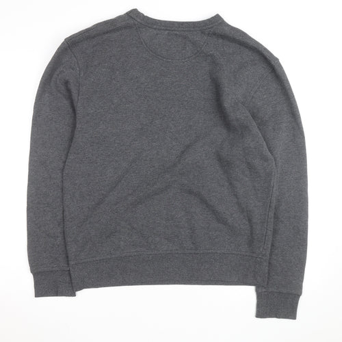 Champion Men's Grey M Pullover Sweatshirt Fleece Crew Neck