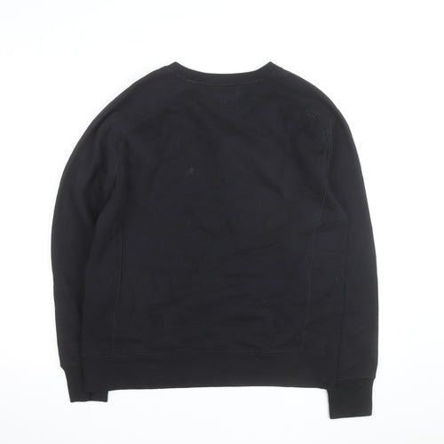 Champion Men's Black Medium Pullover Sweatshirt Crew Neck