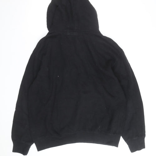 Universal Studios Men's Black Pullover Hoodie L Graphic Fleece