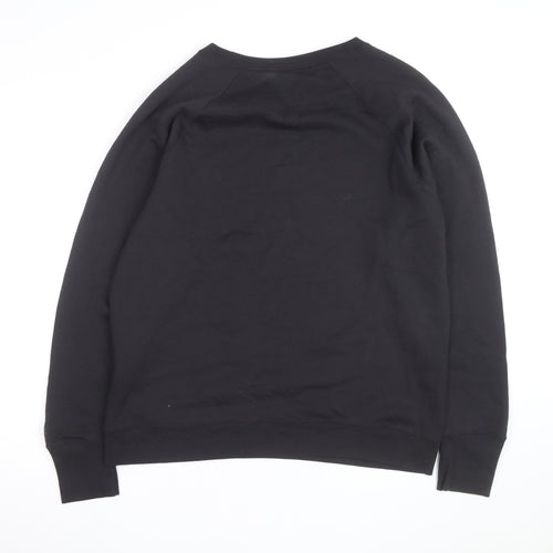 Champion Mens Black XL Crew Neck Pullover Sweatshirt