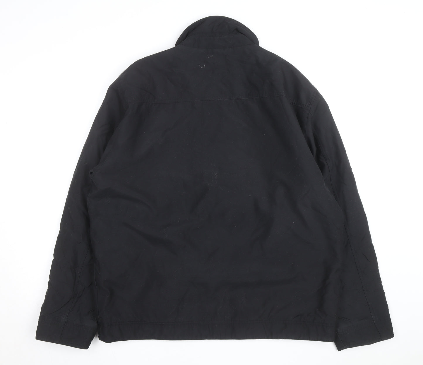 Ben Sherman Men's Black XXL Quilted Full Zip Jacket