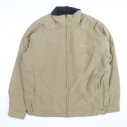 Explorer Navigator Men's Beige Cotton Full Zip Jacket XL