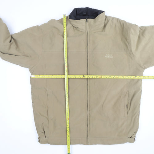 Explorer Navigator Men's Beige Cotton Full Zip Jacket XL