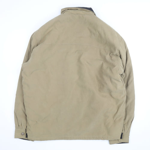 Explorer Navigator Men's Beige Cotton Full Zip Jacket XL