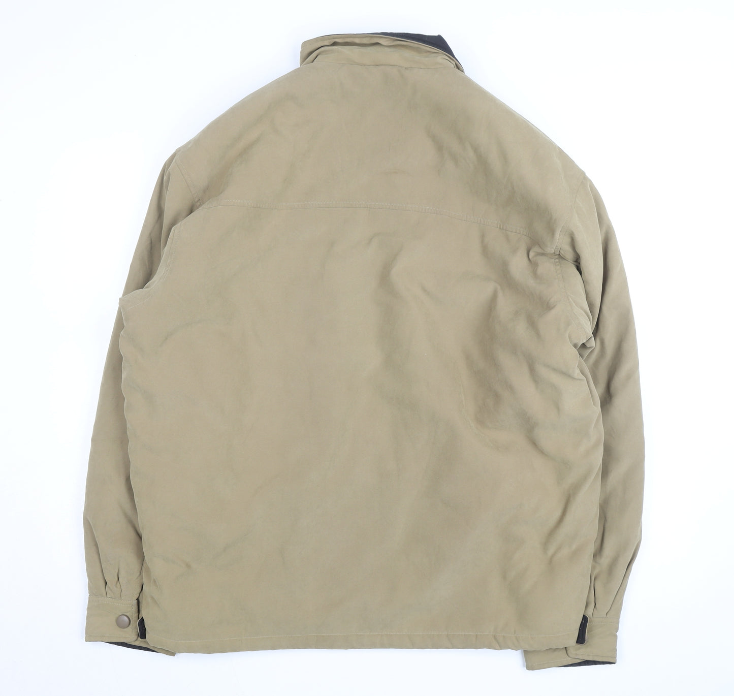 Explorer Navigator Men's Beige Cotton Full Zip Jacket XL