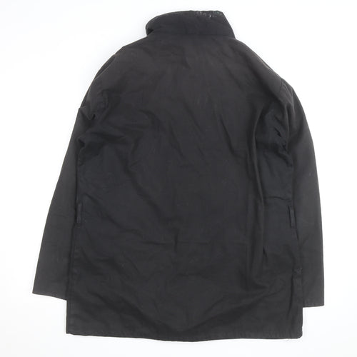 Game Men's Black XL Waxed Cotton Outdoor Jacket