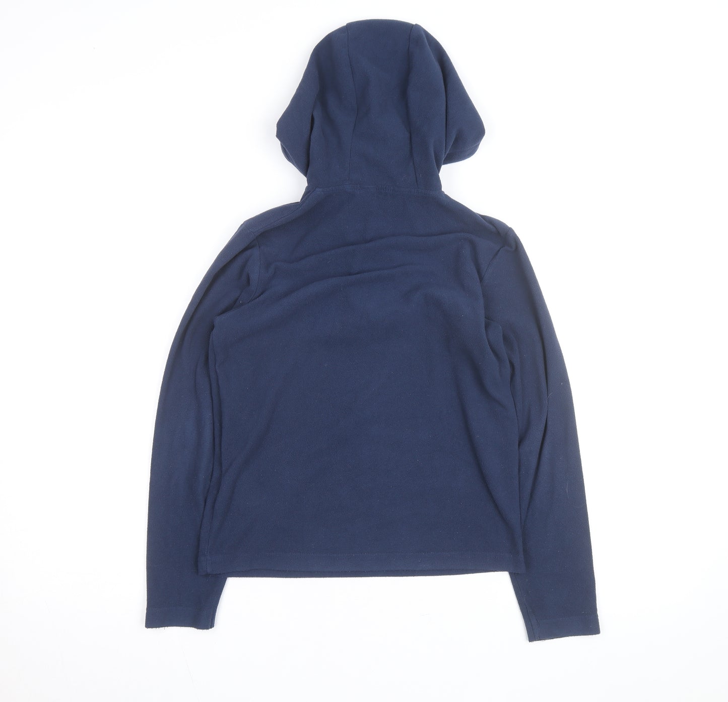 Mountain Warehouse Girls Navy Fleece Hoodie 9-10 Years 1/2 Zip Pullover