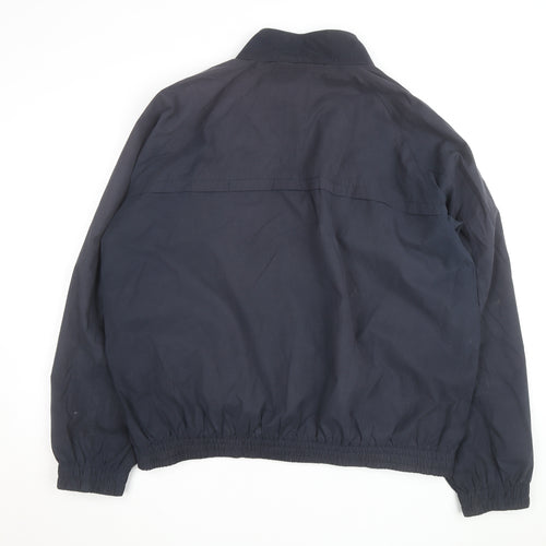 Farah Classic Men's Blue 2XL Bomber Jacket Cotton Polyester Lined