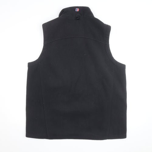 Berghaus Men's Black Fleece Full Zip Bodywarmer Waistcoat XL