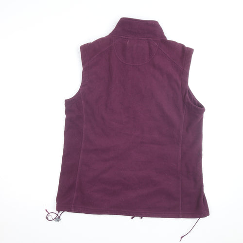Peter Storm Women's Purple Fleece Bodywarmer Size 16