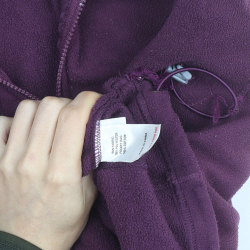 Peter Storm Women's Purple Fleece Bodywarmer Size 16