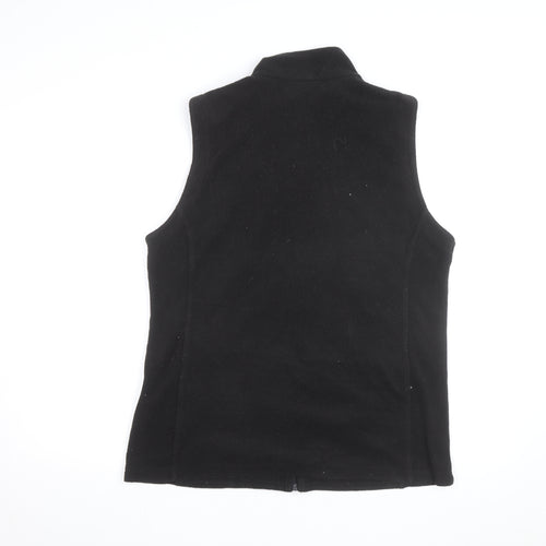 Regatta Women Black Size 16 Fleece Waistcoat Outdoor Full Zip Vest