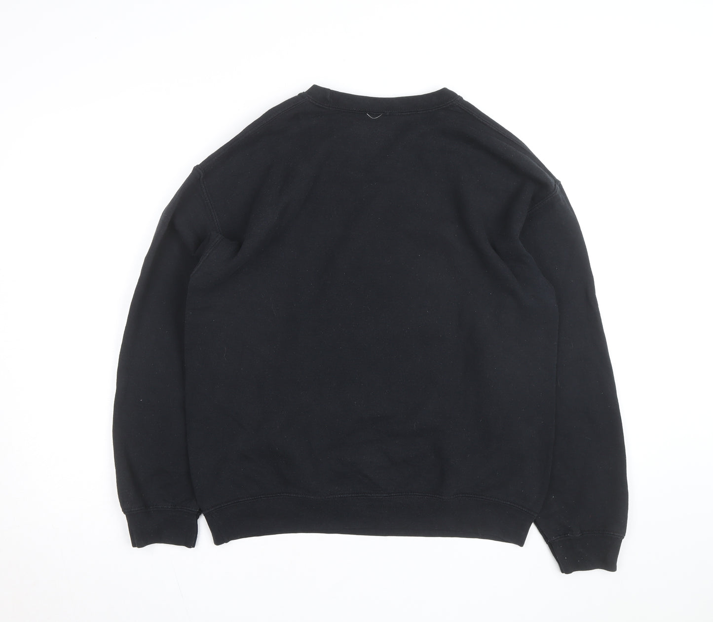 Disney Men's Black Snow White Graphic Pullover Sweatshirt M