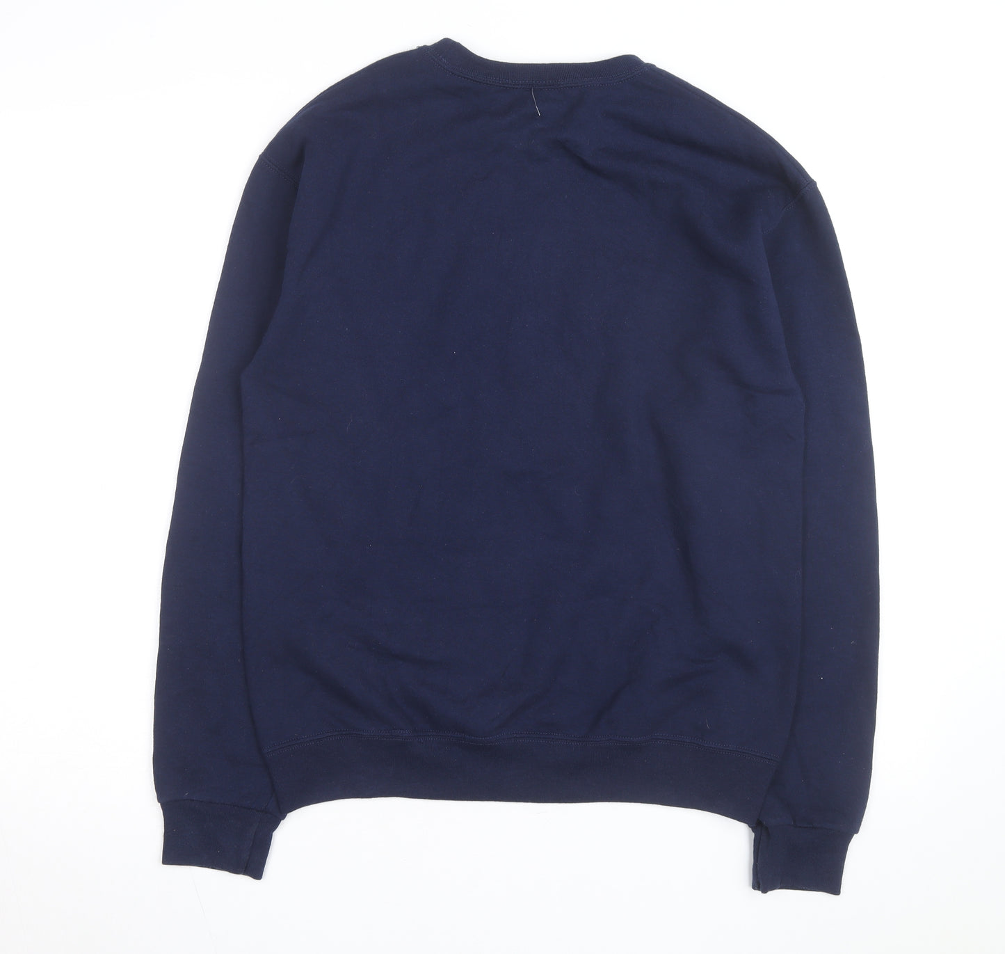 NYPD Men's Blue Crew Neck Pullover Sweatshirt Size S