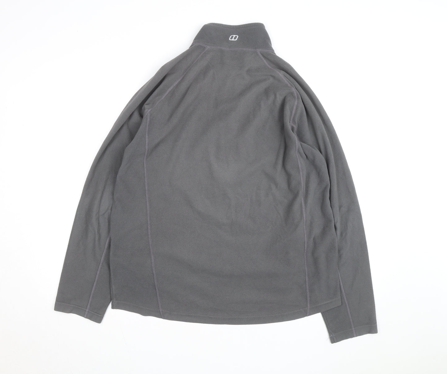 Berghaus Men's Grey Fleece Full Zip Active Jacket Size L