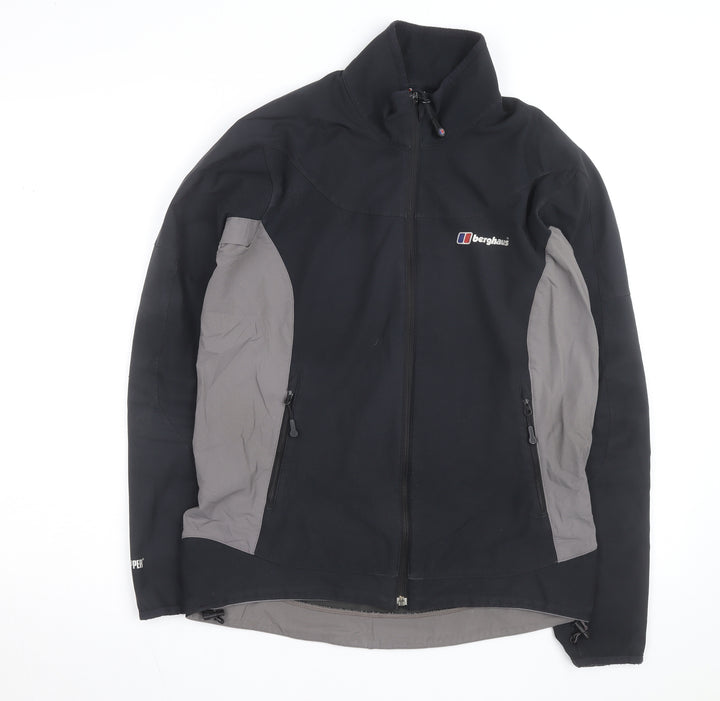 Berghaus Men's Black Soft Shell Jacket S Regular Fit Windproof