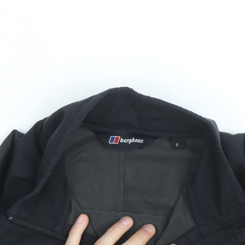 Berghaus Men's Black Soft Shell Jacket S Regular Fit Windproof