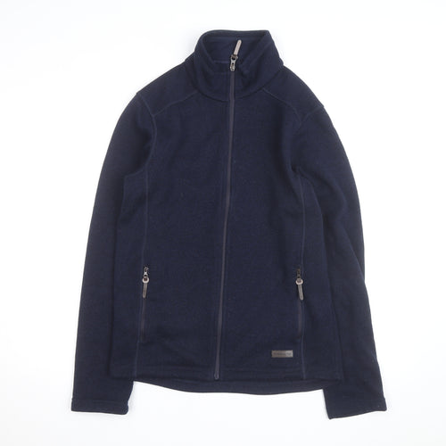 Brasher Men's Blue Fleece Soft Shell Jacket Size S Outdoor Hiking