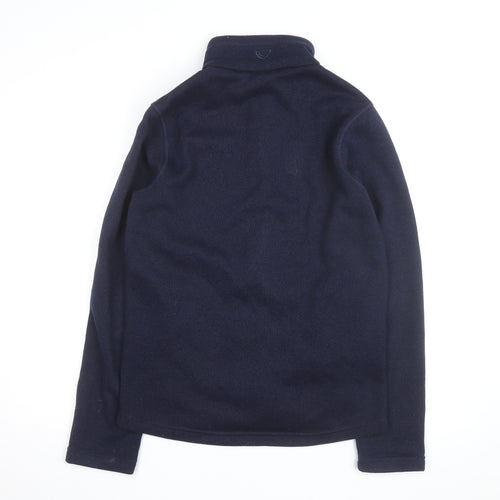 Brasher Men's Blue Fleece Soft Shell Jacket Size S Outdoor Hiking
