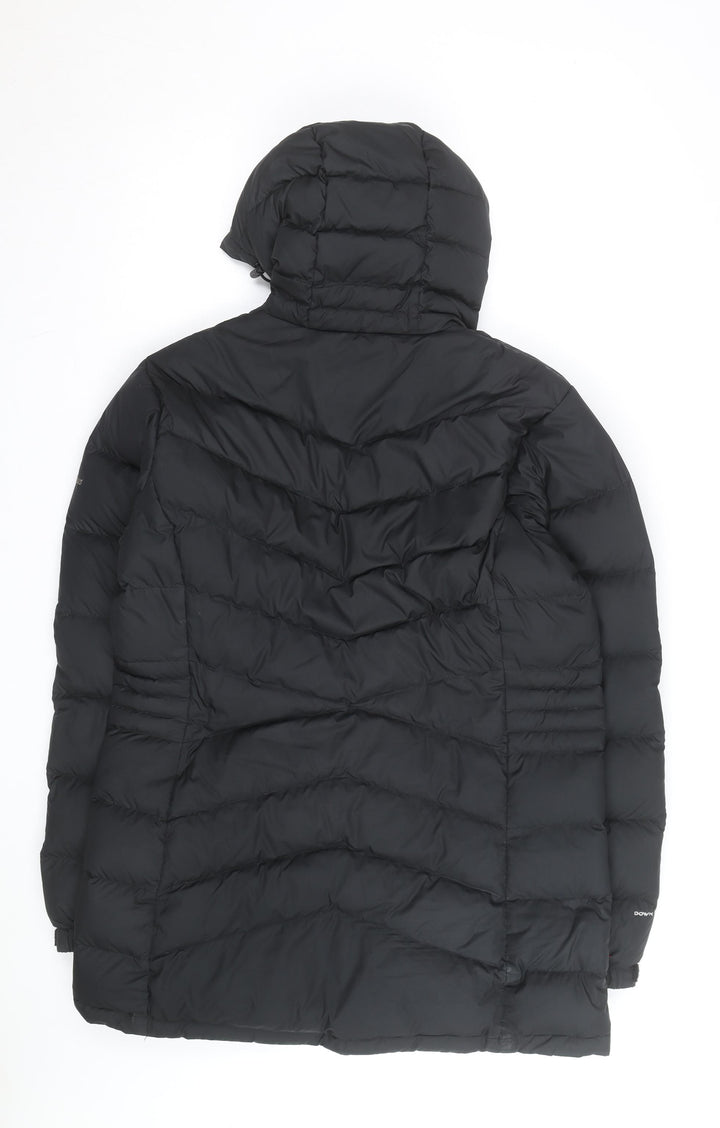Berghaus Women's Black Size 16 Quilted Down Hooded Puffer Jacket