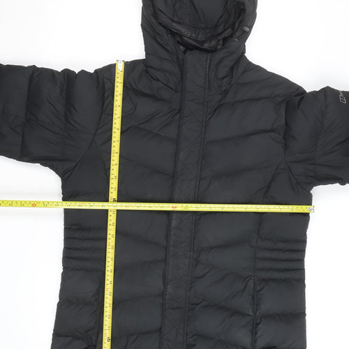 Berghaus Women's Black Size 16 Quilted Down Hooded Puffer Jacket