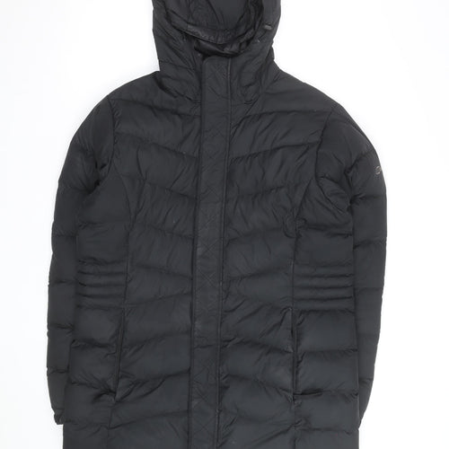 Berghaus Women's Black Size 16 Quilted Down Hooded Puffer Jacket