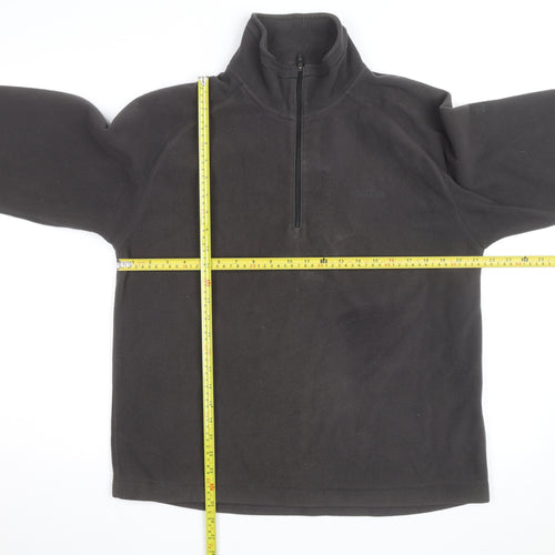Craghoppers Men's Black Fleece Half Zip Pullover Sweatshirt M