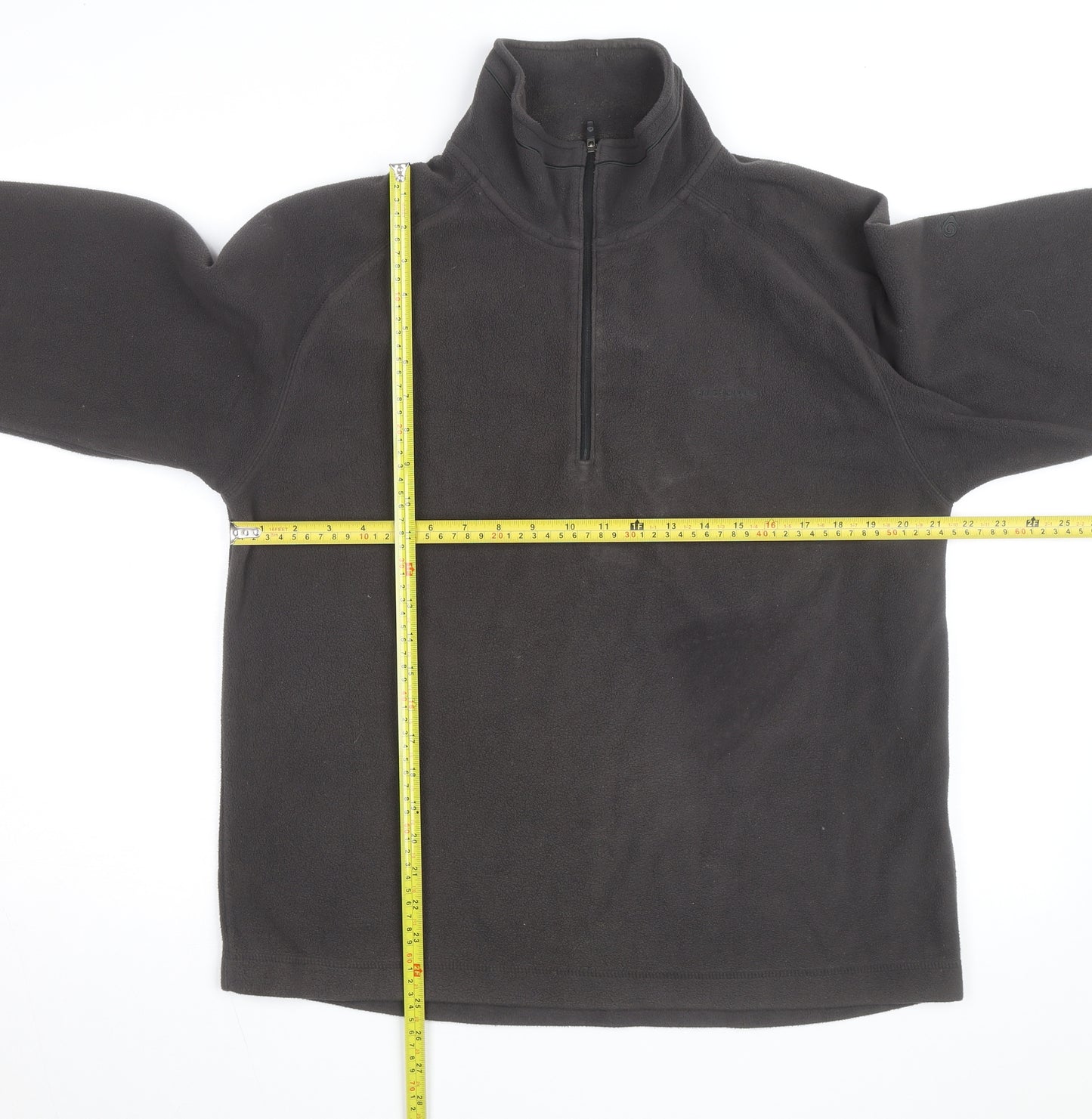 Craghoppers Men's Black Fleece Half Zip Pullover Sweatshirt M
