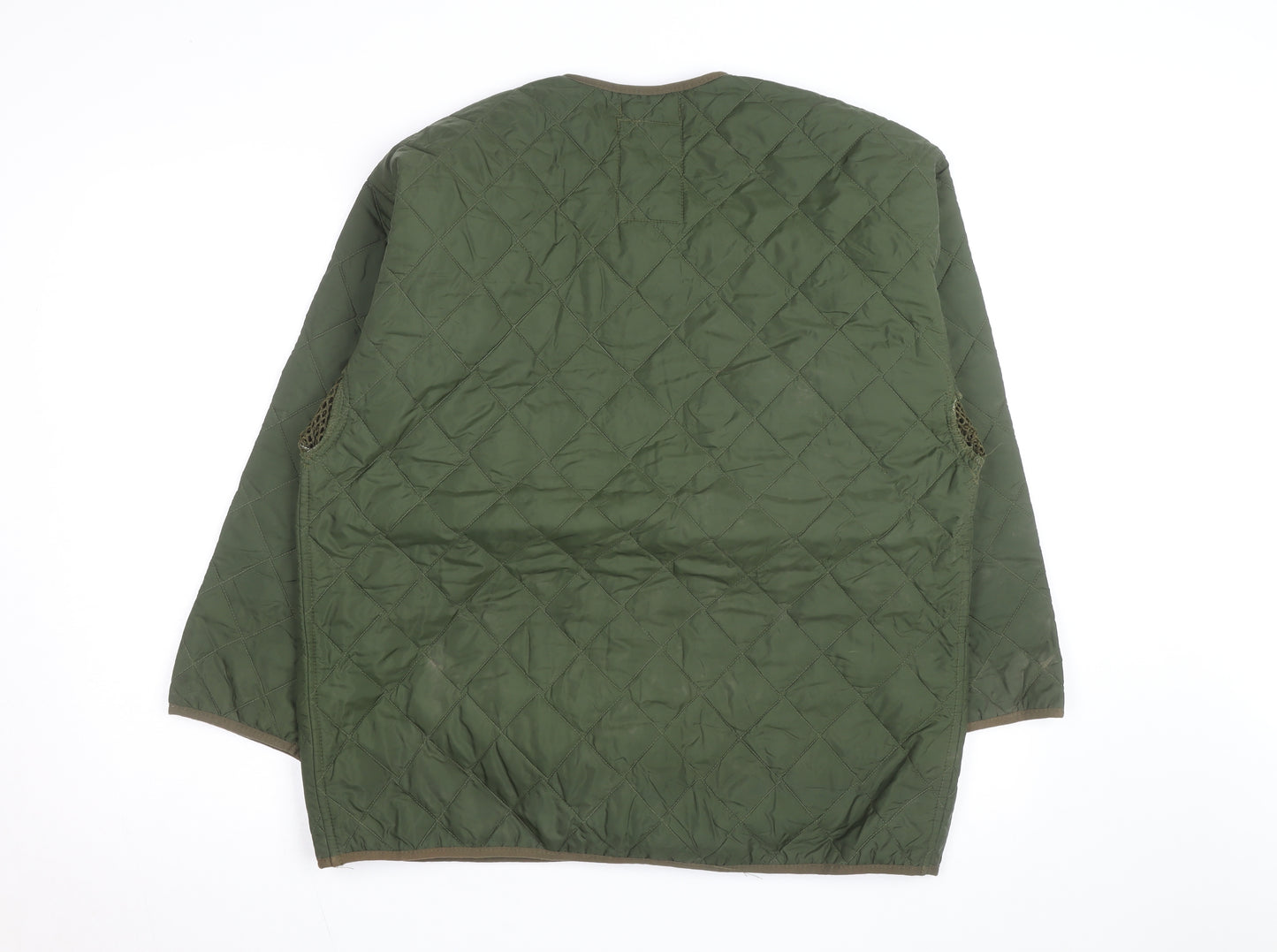 Bernard Uniforms Men’s Green Quilted Cold Weather Military Jacket XL