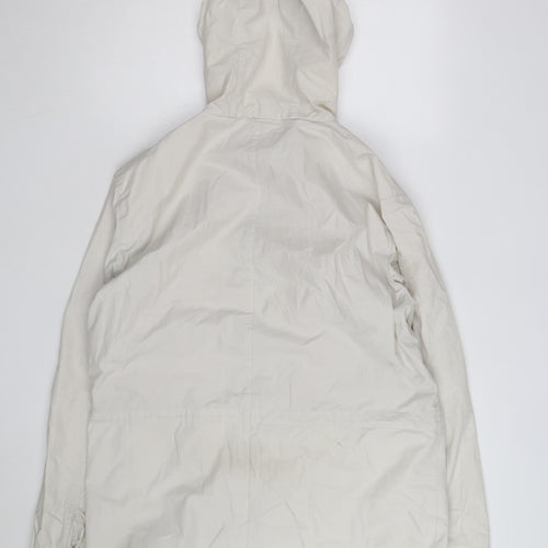 Norse Projects Men's Beige Hooded Parka Jacket Size L