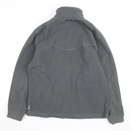 Regatta Men's Grey Fleece Jacket L Full Zip Outdoor Hiking Warm