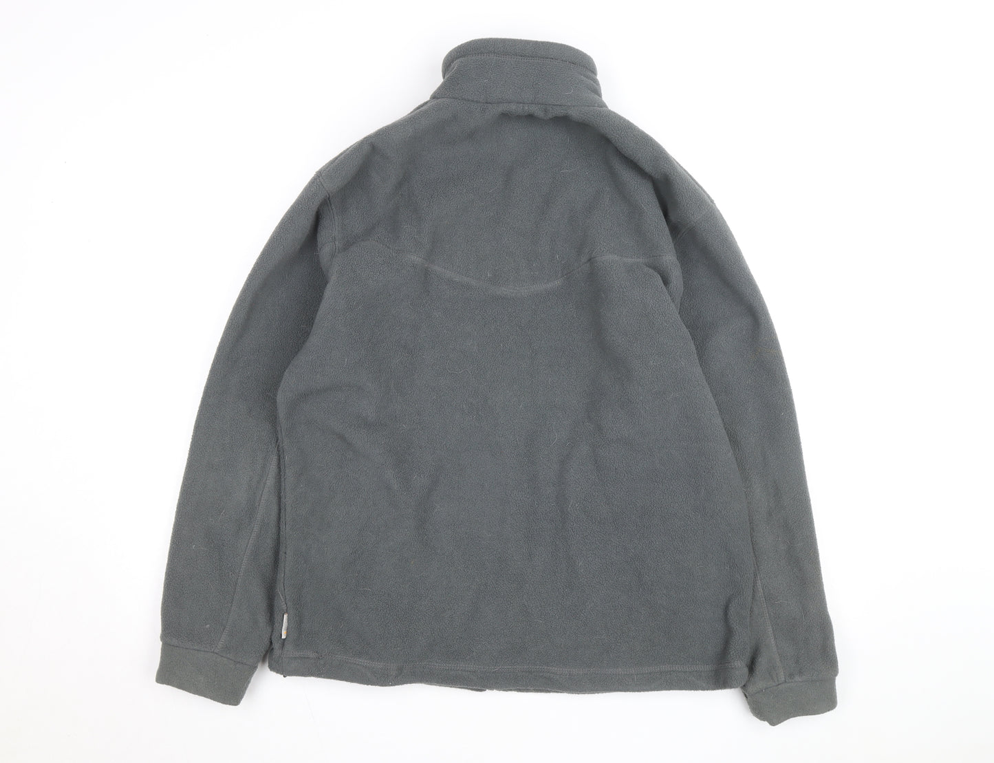 Regatta Men's Grey Fleece Jacket L Full Zip Outdoor Hiking Warm