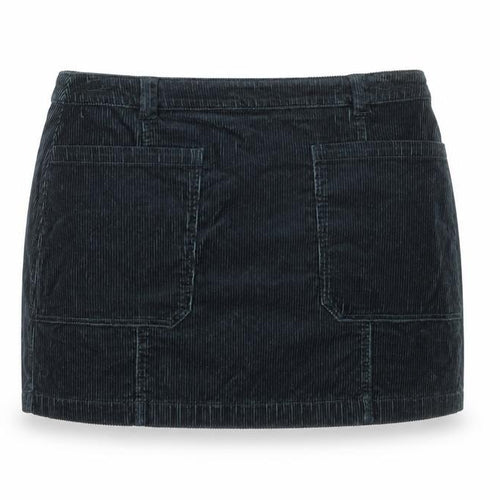 Marks and Spencer Women Blue Corduroy Short Skirt Size 18