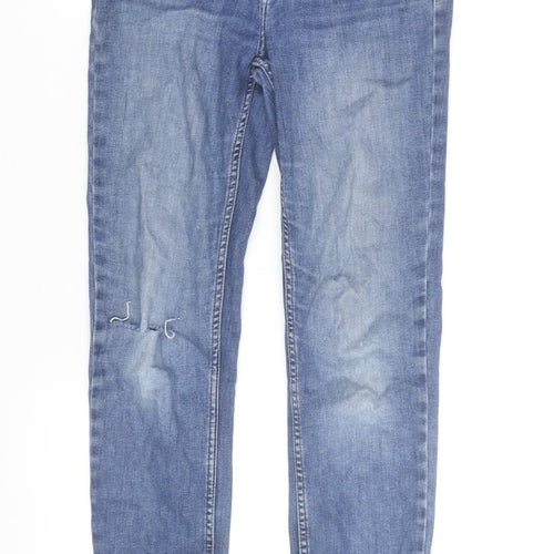 Fat Face Women’s Blue Harlow High Waist Skinny Jeans Size 10