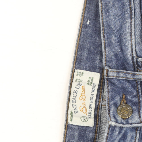 Fat Face Women’s Blue Harlow High Waist Skinny Jeans Size 10