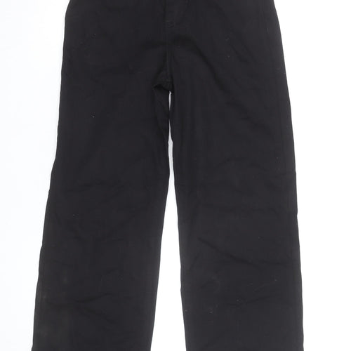 Marks and Spencer Womens Black Size 12 Straight Jeans