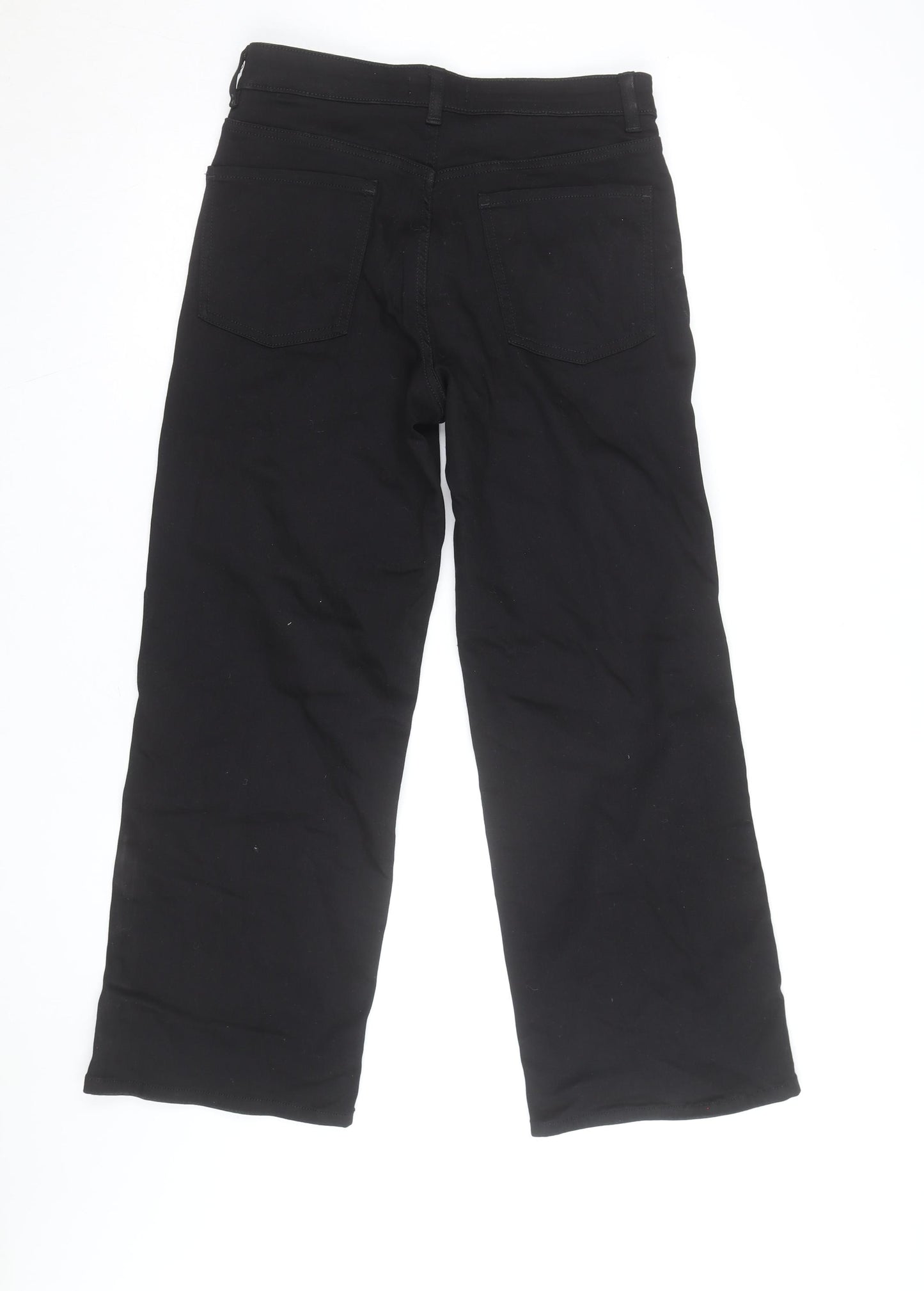 Marks and Spencer Womens Black Size 12 Straight Jeans