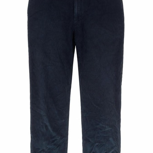 Marks and Spencer Men's Blue Corduroy Trousers 36W 29L Regular Fit