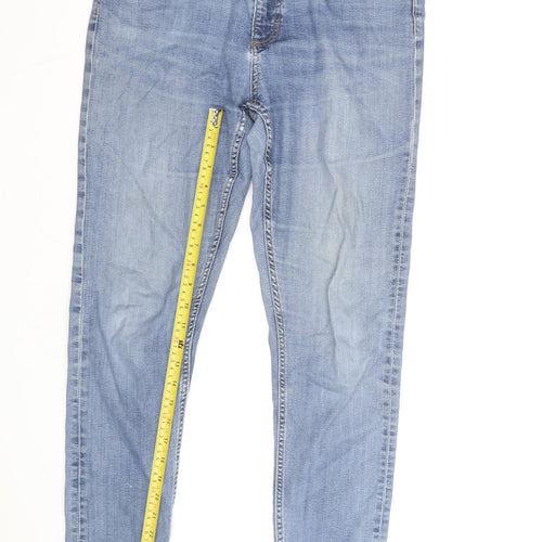 French Connection Women's Blue Skinny Jeans Size 10