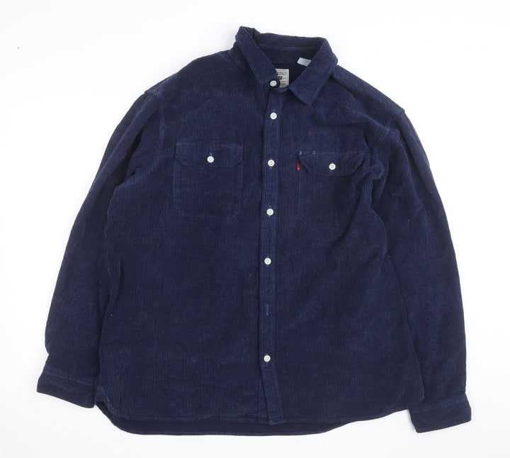 Levi's Men's Blue Corduroy Jackson Worker Relaxed Fit Jacket XL