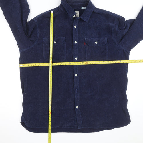 Levi's Men's Blue Corduroy Jackson Worker Relaxed Fit Jacket XL