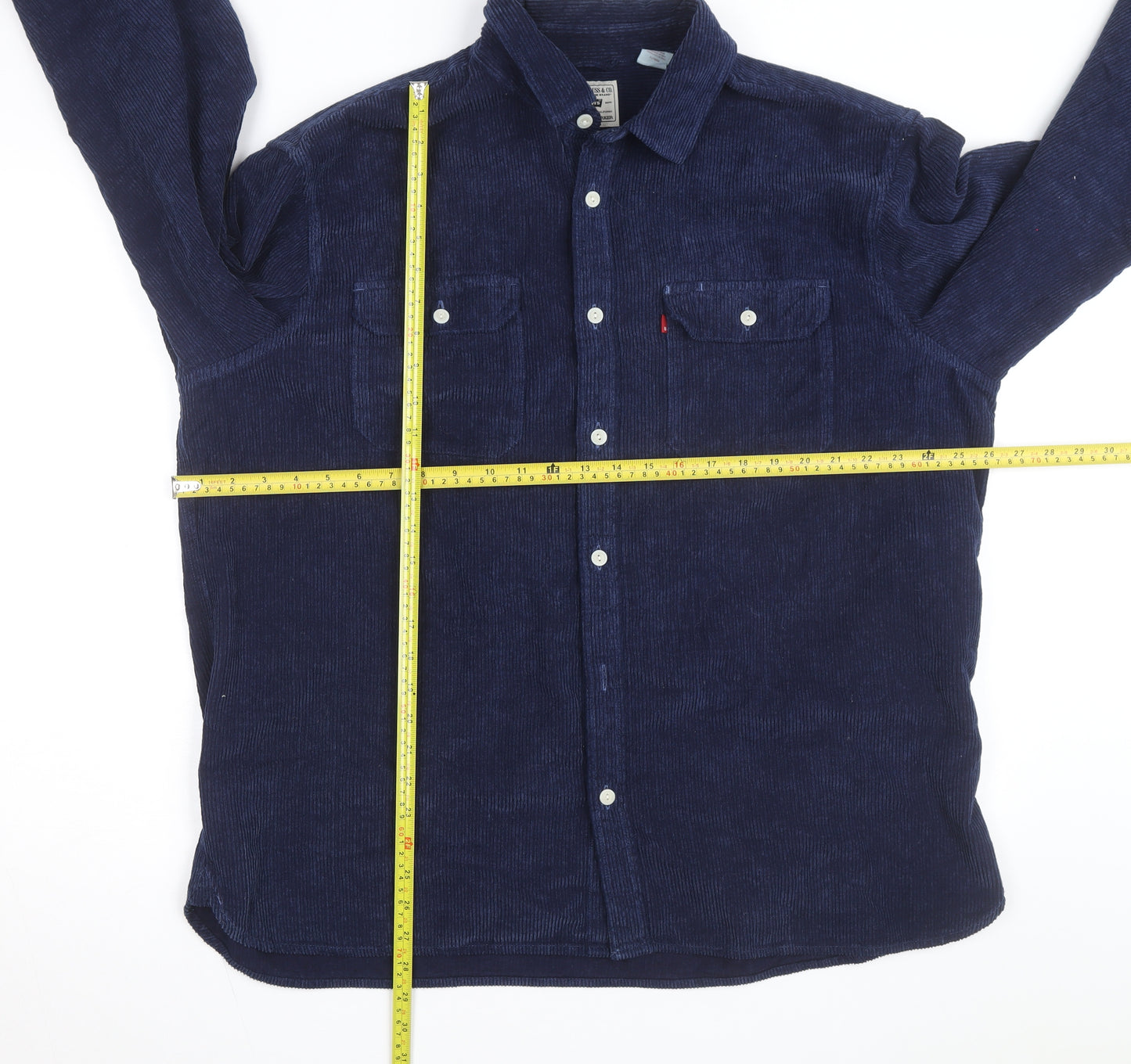 Levi's Men's Blue Corduroy Jackson Worker Relaxed Fit Jacket XL