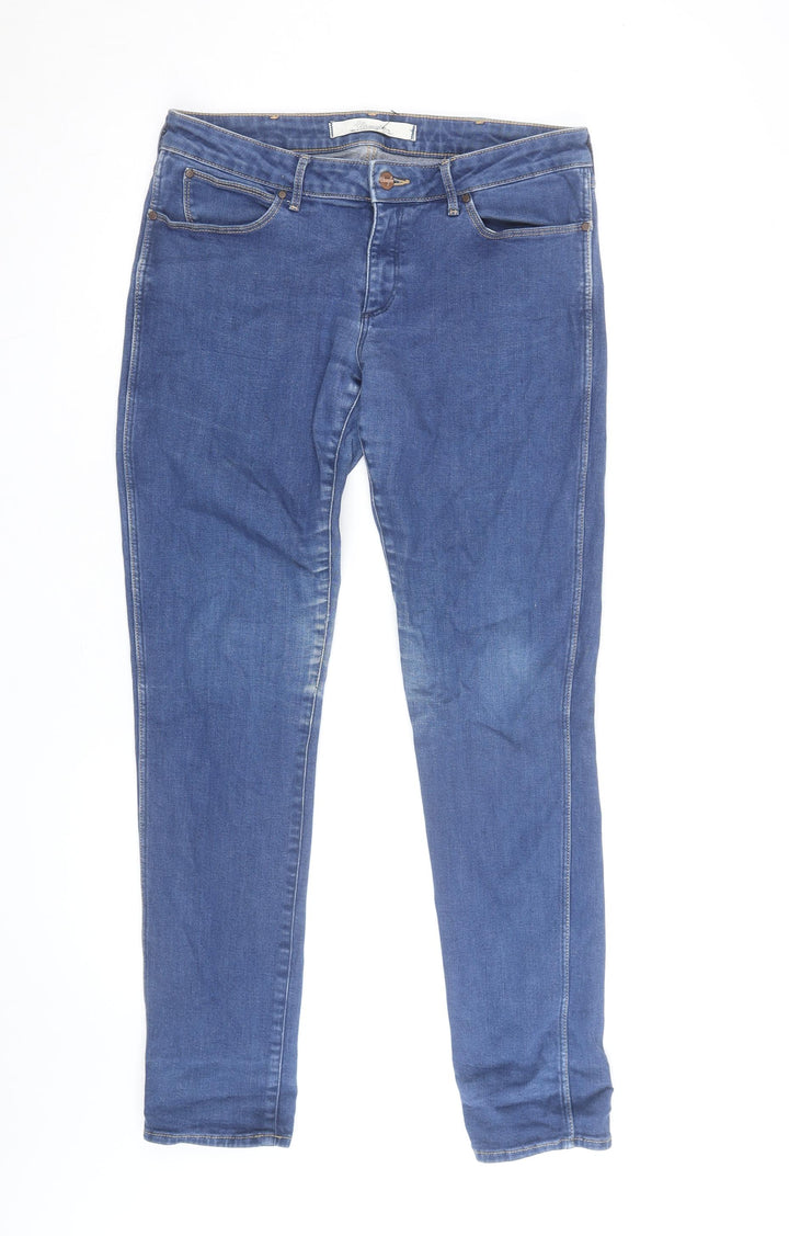 Wrangler Women Blue Molly Skinny Jeans W31 L32 Slim Fit Denim