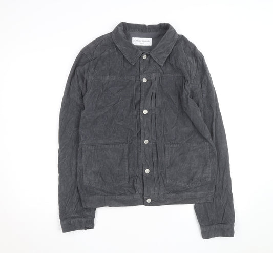 Officine Générale Men Grey Corduroy L Basic Jacket