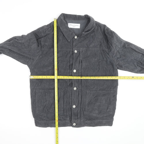 Officine Générale Men Grey Corduroy L Basic Jacket