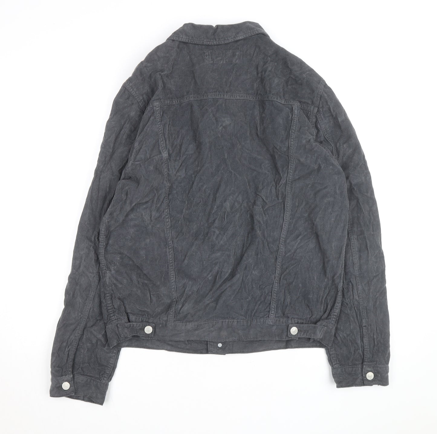 Officine Générale Men Grey Corduroy L Basic Jacket