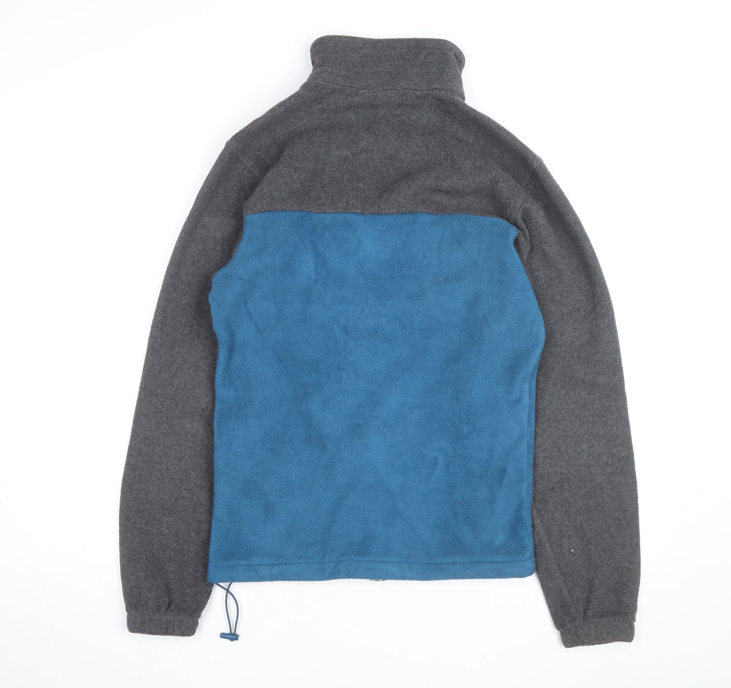 Columbia Men's Blue Grey Fleece Full Zip Active Jacket Size S